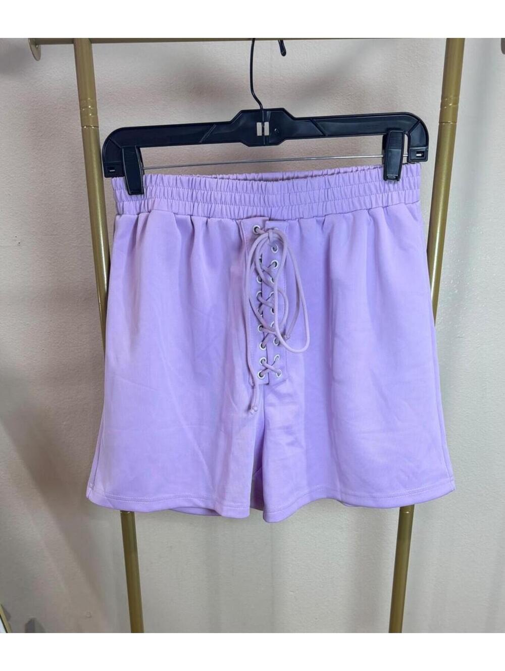 New  Lilac Lace-Up Skort Size M